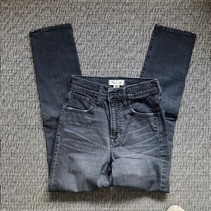 Madewell women's black, skinny leg denim Jeans, size 24T